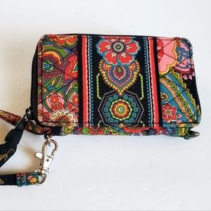 Vera Bradley Symphony In Hue Small Wristlet ID Holder